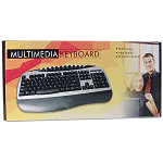 Keyboard, 105-Key PS/2 Multimedia