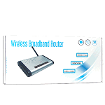Networking, Router, 4-Port 802.11g 54Mbps Wireless Broadband