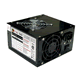 Power Supply,  LOGISYS PS550A-BK 550w black dual fan