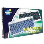Keyboard, 87-Key USB Mini (Silver)